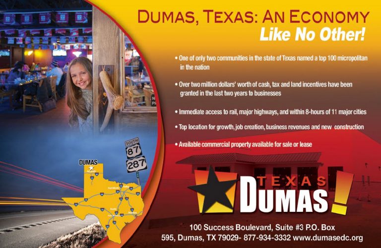 Dumas, Texas Super Sizing it Texas Style DUMAS EDC