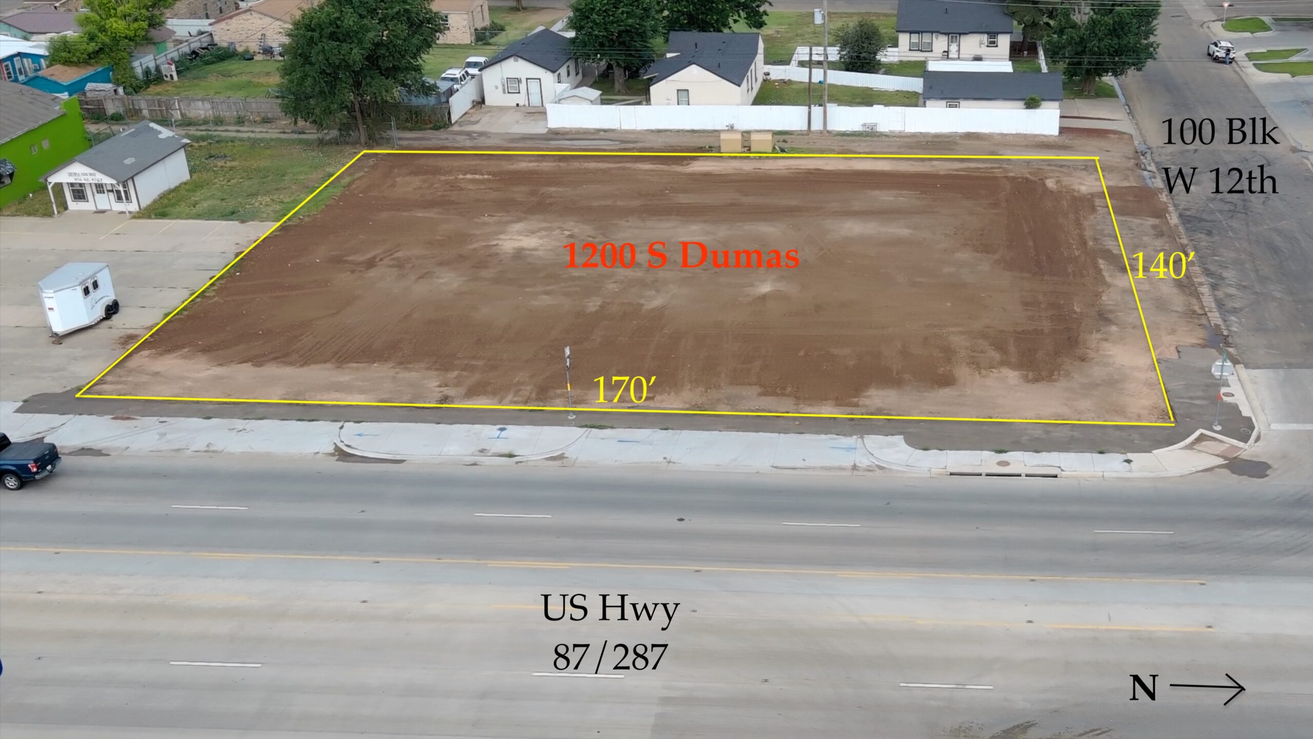 Commercial Lot 1200 S. Dumas Ave., Dumas, Tx 79029